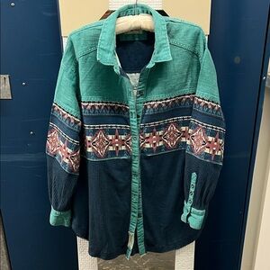 Free People long sleeve thermal shirt Small